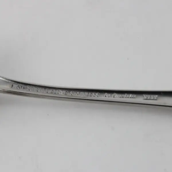 Lot Of 6 Oneida Silver Colonial Artistry Stainless Flatware Salad Forks 9.25"