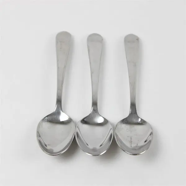 Lot of 3 Wallace Silver Bentley Pattern 18/10 Stainless Teaspoons 6.25" Good