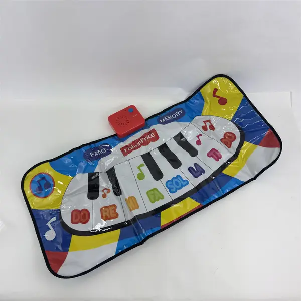 Fisher-Price Interactive Piano Memory Music Mat Toddler Game Used