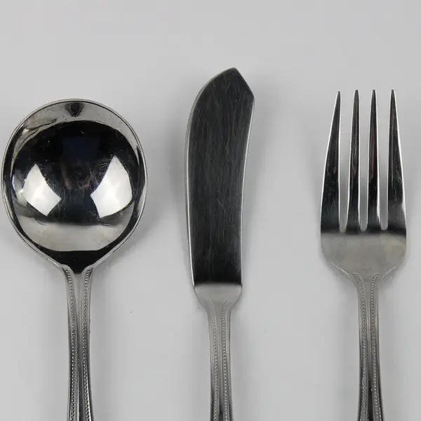 Lot of 3 Wallace Silver American Tradition Pattern 18/10 SS Flatware Pieces Rare