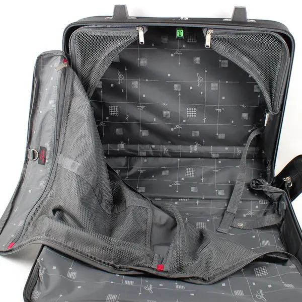 Black Skyway Sigma 5.0 Multi-Sectional Wheeled Luggage Suitcase Garment Bag