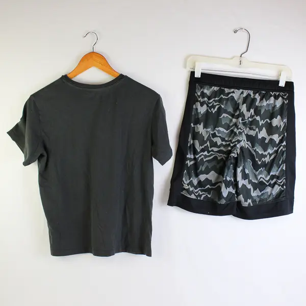 Lot of 2 Mixed Brands Youth Boys XL (14) Graphic T-shirt and Athletic Shorts