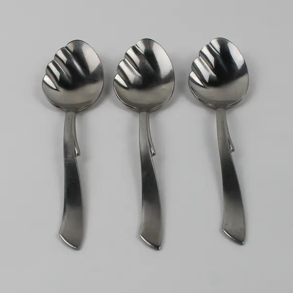 Lot of 3 Wallace Silver Ballet Pattern Sugar Spoons 6.25" Good