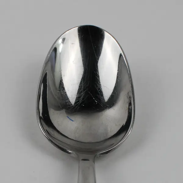 Lot of 6 Wallace Silver Balance Pattern 18/10 SS Oval Soup Spoons 7.25" Rare