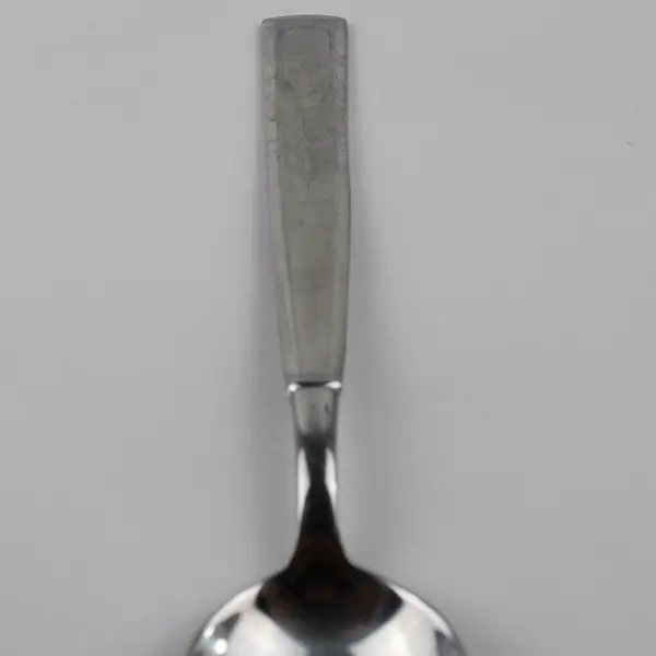 Lot of 6 Wallace Silver Balance Pattern 18/10 SS Oval Soup Spoons 7.25" Rare
