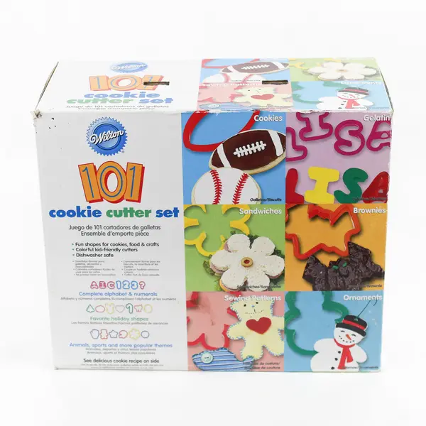 Wilton 101 Cookie Cutter Set Various Shapes 90 Pieces Left
