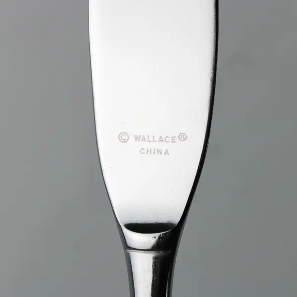 Lot of 6 Wallace Silver Array Pattern 18/10 Stainless Dinner Knives 8.75" Good