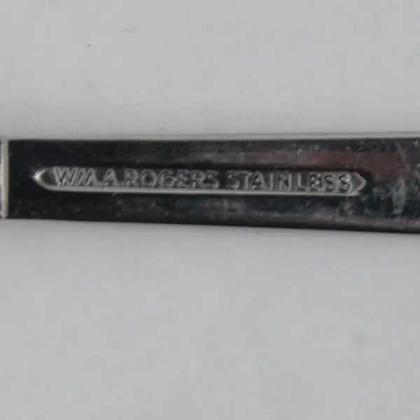 Lot Of 8 Wm.A. Rogers (Stainless) Flatware 4 Salad Forks & 4 Spoons