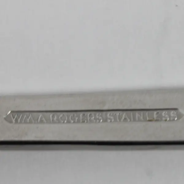 Lot Of 2 Oneida Silver Northland (Stainless) Flatware Serving Forks 8.25" Long