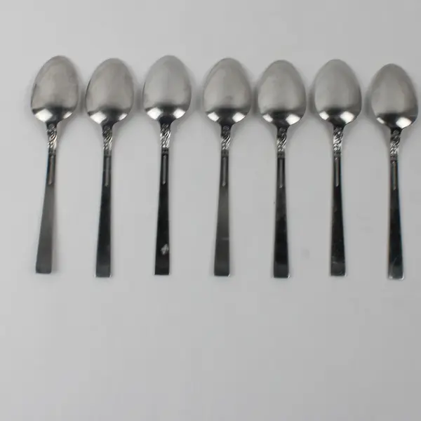 Lot Of 7 Wm.A. Rogers (Stainless) Flatware Soup Spoons 7.25" Long