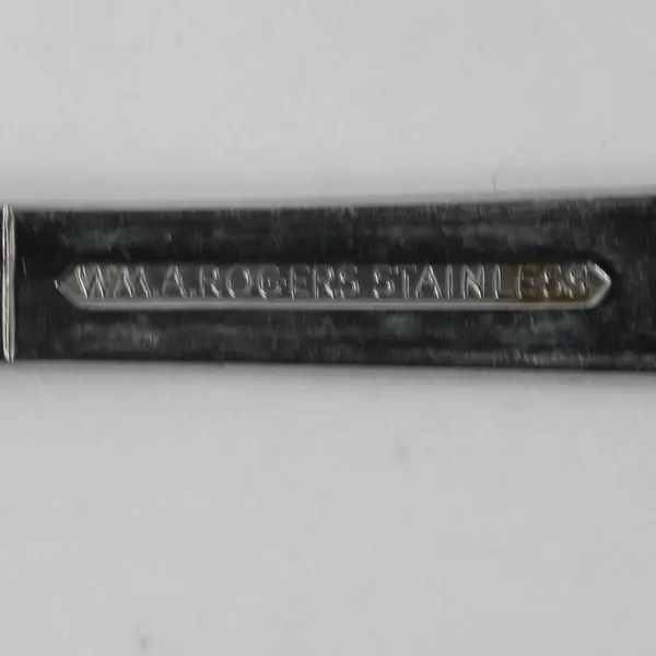 Lot Of 7 Wm.A. Rogers (Stainless) Flatware Soup Spoons 7.25" Long