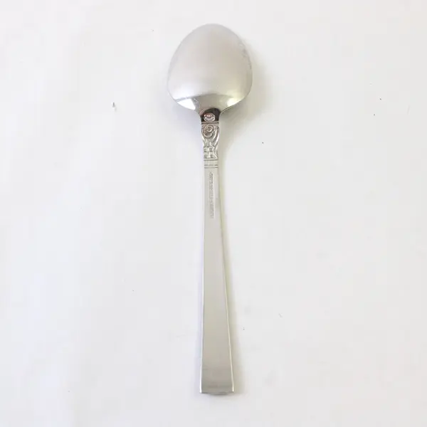 Lot Of 6 Oneida Silver Northland (Stainless) Flatware 5 Soup Spoons 1 Knife