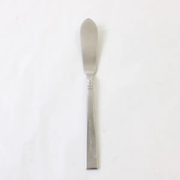 Lot Of 6 Oneida Silver Northland (Stainless) Flatware 5 Soup Spoons 1 Knife