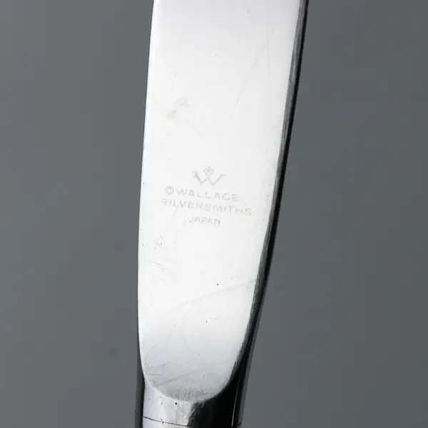 Lot of 3 Wallace Silver Bay Colony Engraved Pattern Flatware 18/8 SS Rare