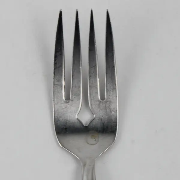 Lot Of 6 Oneida Silver Whispering Sand (Stainless) Flatware Salad Forks 6.25"