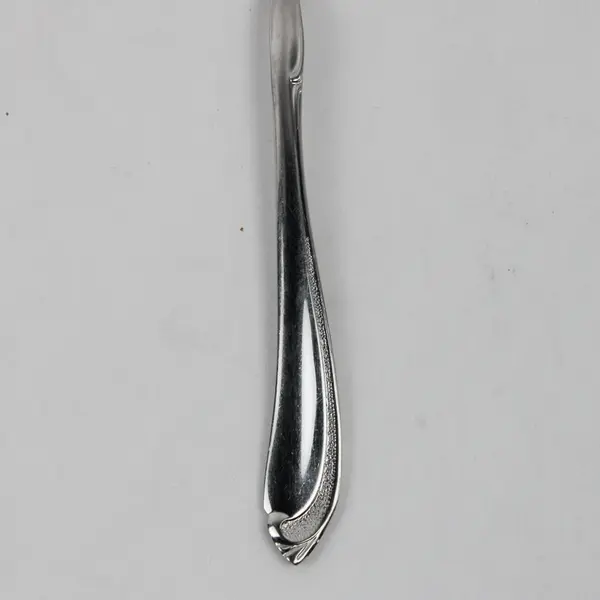 Lot Of 6 Oneida Silver Whispering Sand (Stainless) Flatware Salad Forks 6.25"