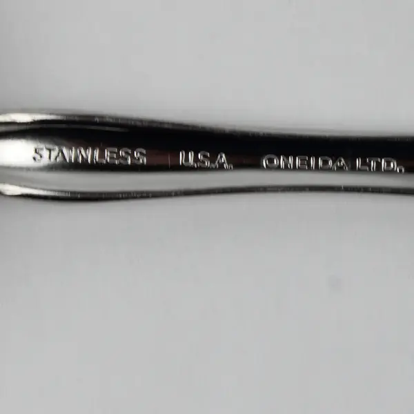 Lot Of 3 Oneida Silver Whispering Sand (Stainless) Flatware Serving Spoon 8.5"