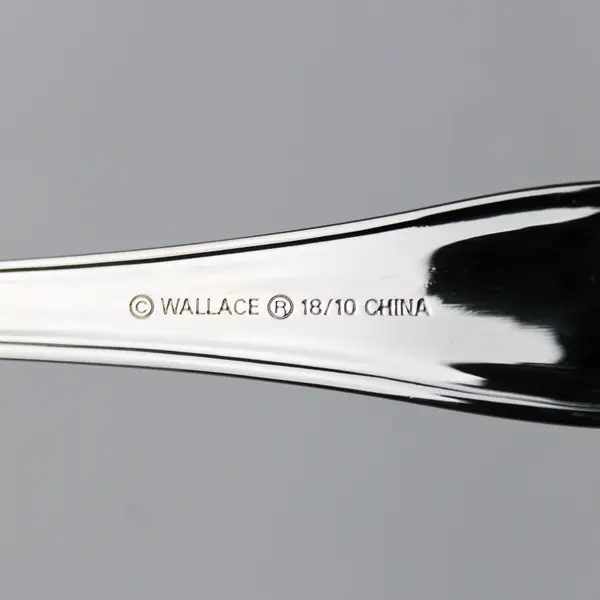 Lot of 4 Wallace Silver Alton Pattern 18/10 Stainless Salad Forks 7"