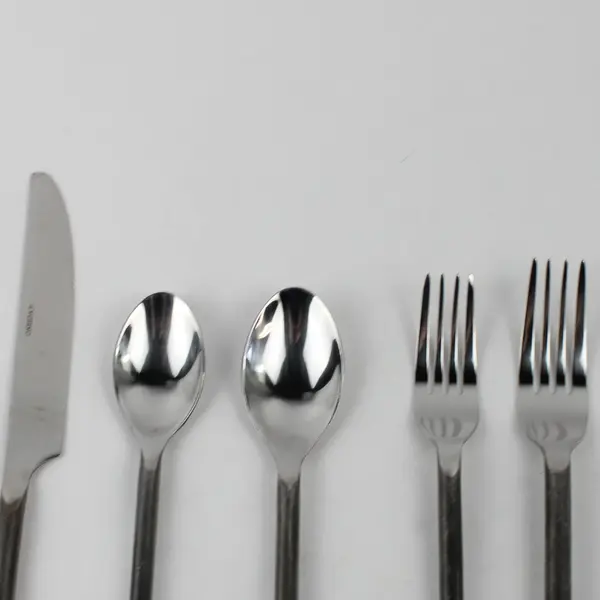 Lot Of 5 Oneida Silver Wyatt (Stainless) Flatware  2 Forks 2 Spoons & 1 Knife