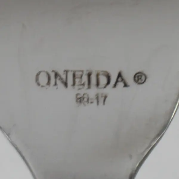 Lot Of 5 Oneida Silver Wyatt (Stainless) Flatware  2 Forks 2 Spoons & 1 Knife