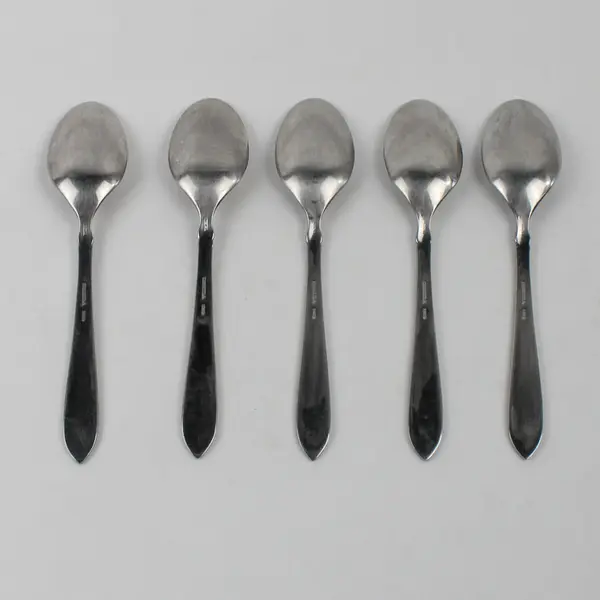 Lot Of 5 Oneida Silver Jacqueline/Jessica (Stainless) Flatware Soup Spoons 7.5"