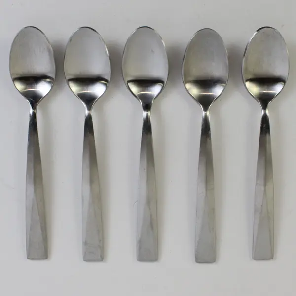 Lot of 5 Gourmet Metro Stainless Steel Tablespoons Flatware