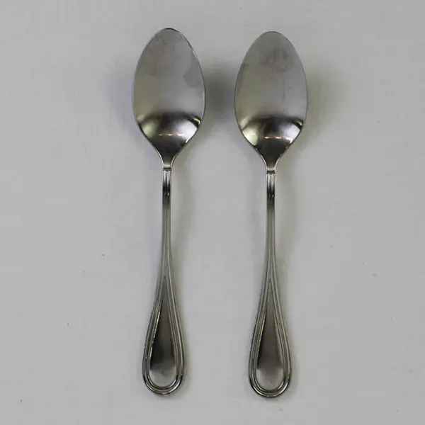 Lot of 2 Gourmet Settings Bistro Stainless Tablespoon Flatware 7"
