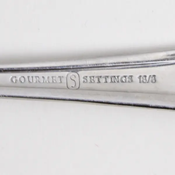 Lot Of 7 Gourmet Settings Various Spoons Stainless Flatware