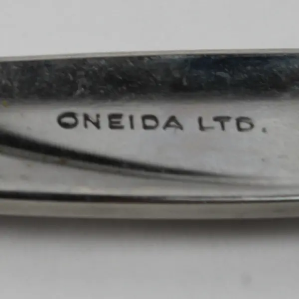 Lot Of 5 Oneida Silver Inspire (Stainless) Flatware Soup Spoons 7" Long