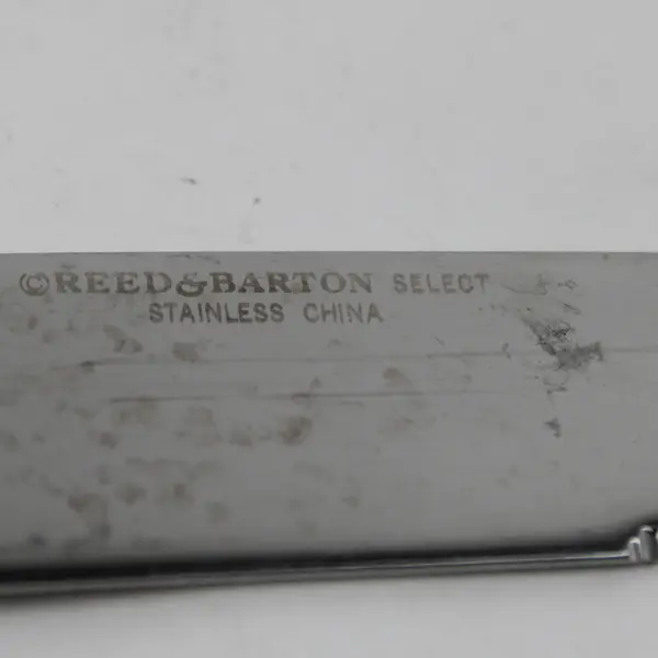 Lot of 6 Reed & Barton Woodbury Pattern 5 Steak Knives 1 Dinner Knife Stainless