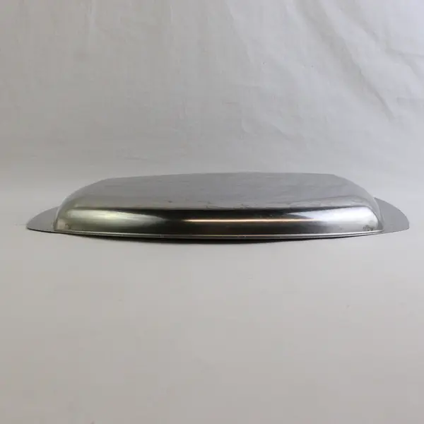 Retro Stainless Steel 14.5" Serving Tray FLAWED