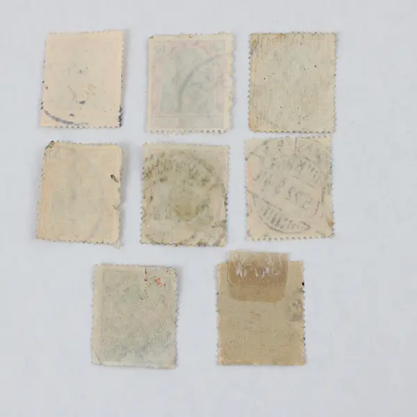 Lot Of 8 Germany Germania 30/40/50 Pfennig 1 Mark 1 1/4 Mark Stamps Used