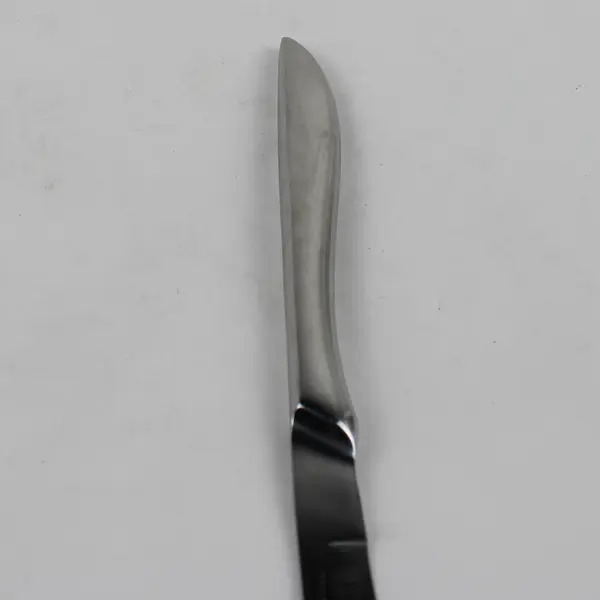 Lot of 6 Japanese Stainless Steel Sword Style Steak Knives Serrated 8.5" Good