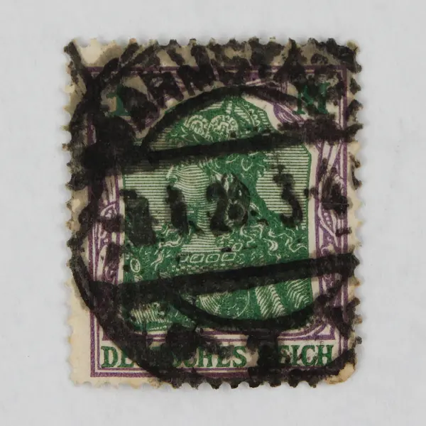 Lot Of 7 Germany Deutsches Reich Germania 30/40/50 Pfennig 1 Mark Stamps Used