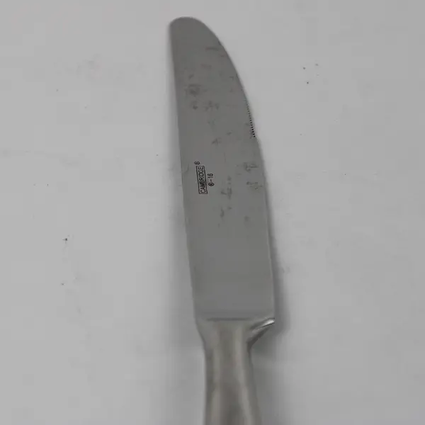 Japanese Stainless Steel Sword Style Lot of 6 Steak Knives Serrated 8.25" Good