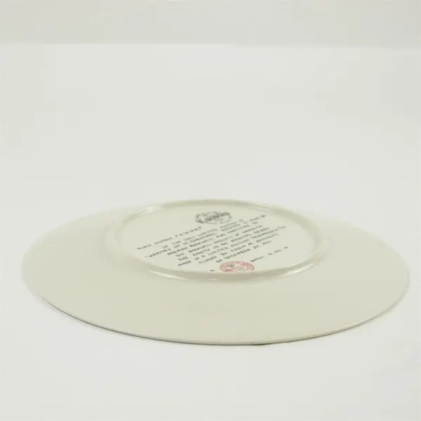 1981 Norman Rockwell Collectible Plate "Wrapped Up In Christmas" Lim. Ed.