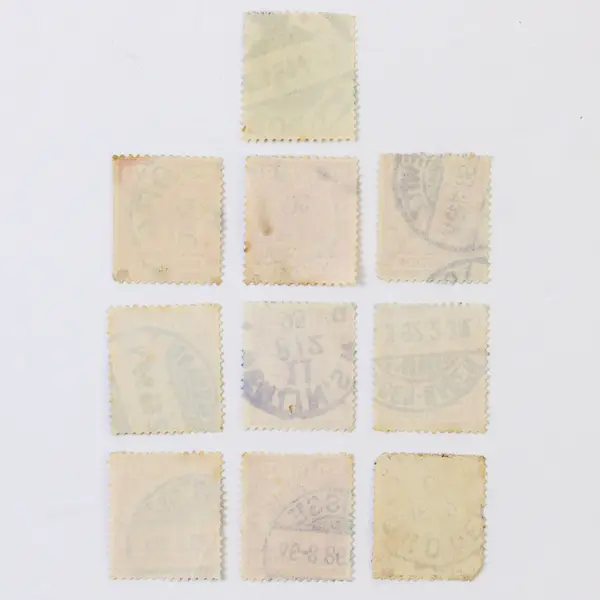 Lot Of 10 Germany Deutsches Reich Imperial Eagle 10pf 20pf Stamps Used 1890s