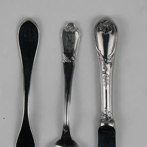 Lot Of 7 Guy Degrenne (Stainless) Flatware Assorted Patterns Knife Spoons Forks