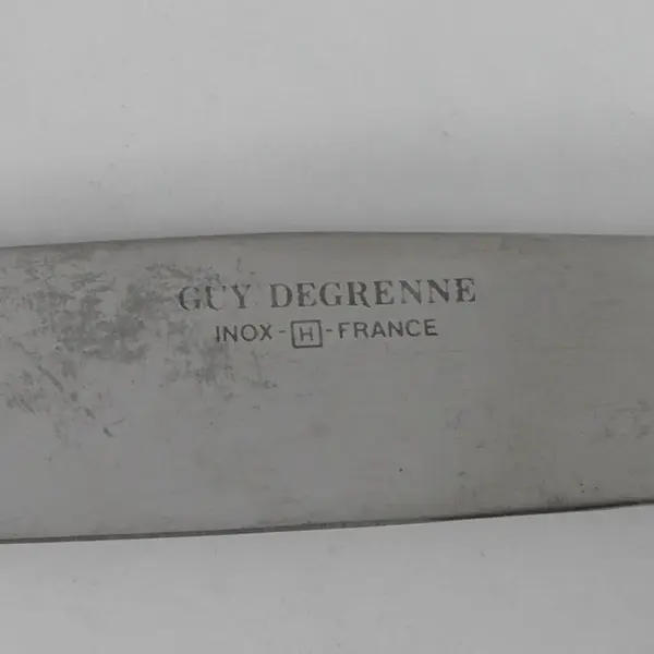 Lot Of 7 Guy Degrenne (Stainless) Flatware Assorted Patterns Knife Spoons Forks