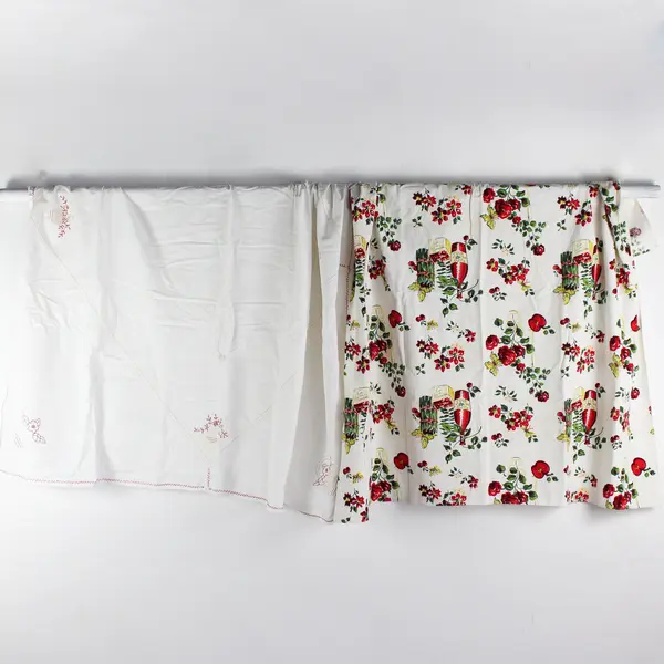 Lot of 8 Table Linens Fabric Cutters DIY Upcycling FLAWED