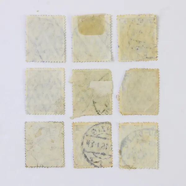 Lot Of 9 Germany Deutsches Reich Germania 20 Pfennig Stamps Used