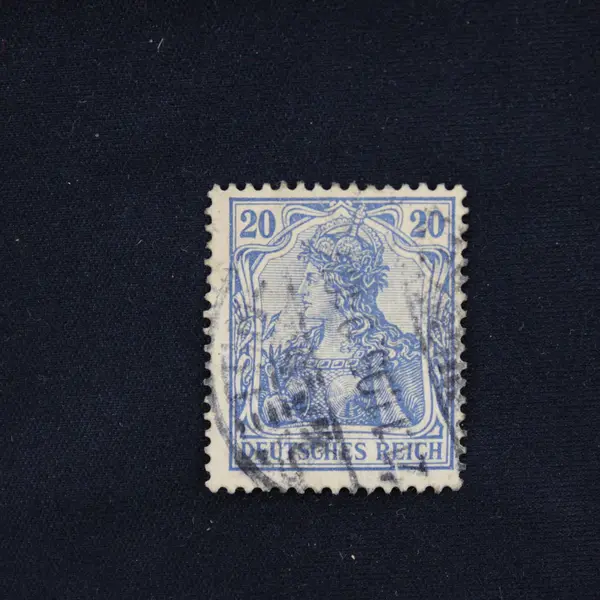 Lot Of 10 Germany Deutsches Reich Germania 3/5/10/20/40 Pfennig Stamps Used