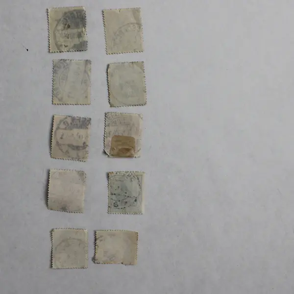 Lot Of 10 Germany Deutsches Reich Germania 3 Pfennig 5 Pfennig Stamps Used