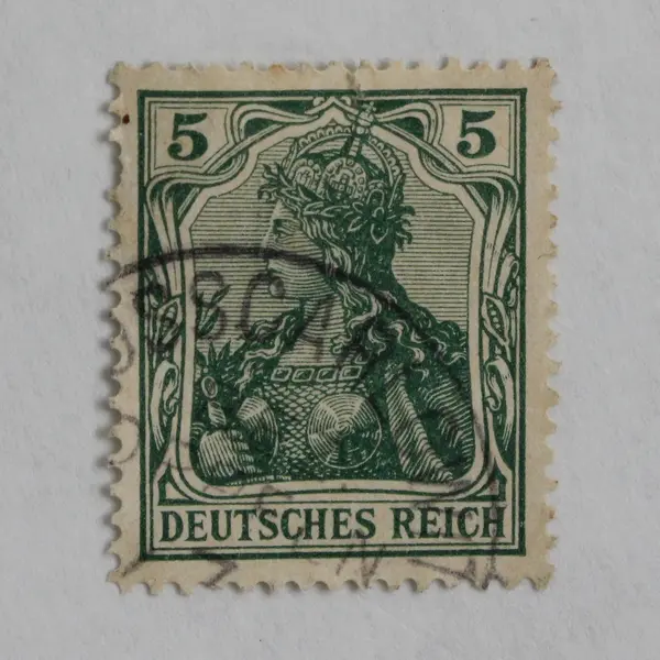 Lot Of 10 Germany Deutsches Reich Germania 3 Pfennig 5 Pfennig Stamps Used
