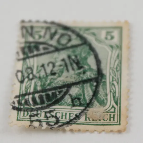 Lot Of 10 Germany Deutsches Reich Germania 5 Pfennig Stamps Used