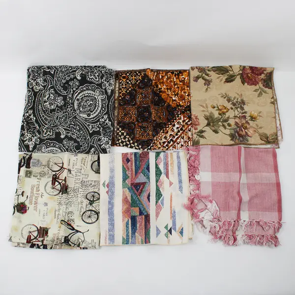 Lot of 26 Linens Kitchen Towels Napkins DIY Fabric Upcycling FLAWED