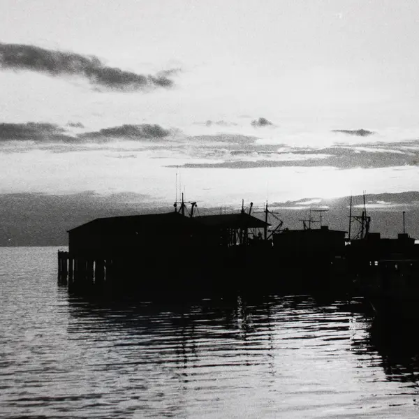 Vintage Oregon Coast Marina BW Photo MC Photography Beaverton Oregon