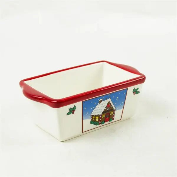 Christmas Gingerbread House Loaf Pan Holiday Baking Pan