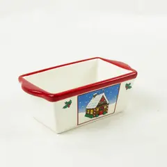 Christmas Gingerbread House Loaf Pan Holiday Baking Pan