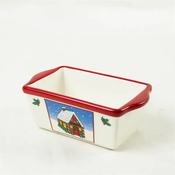 Christmas Gingerbread House Loaf Pan Holiday Baking Pan